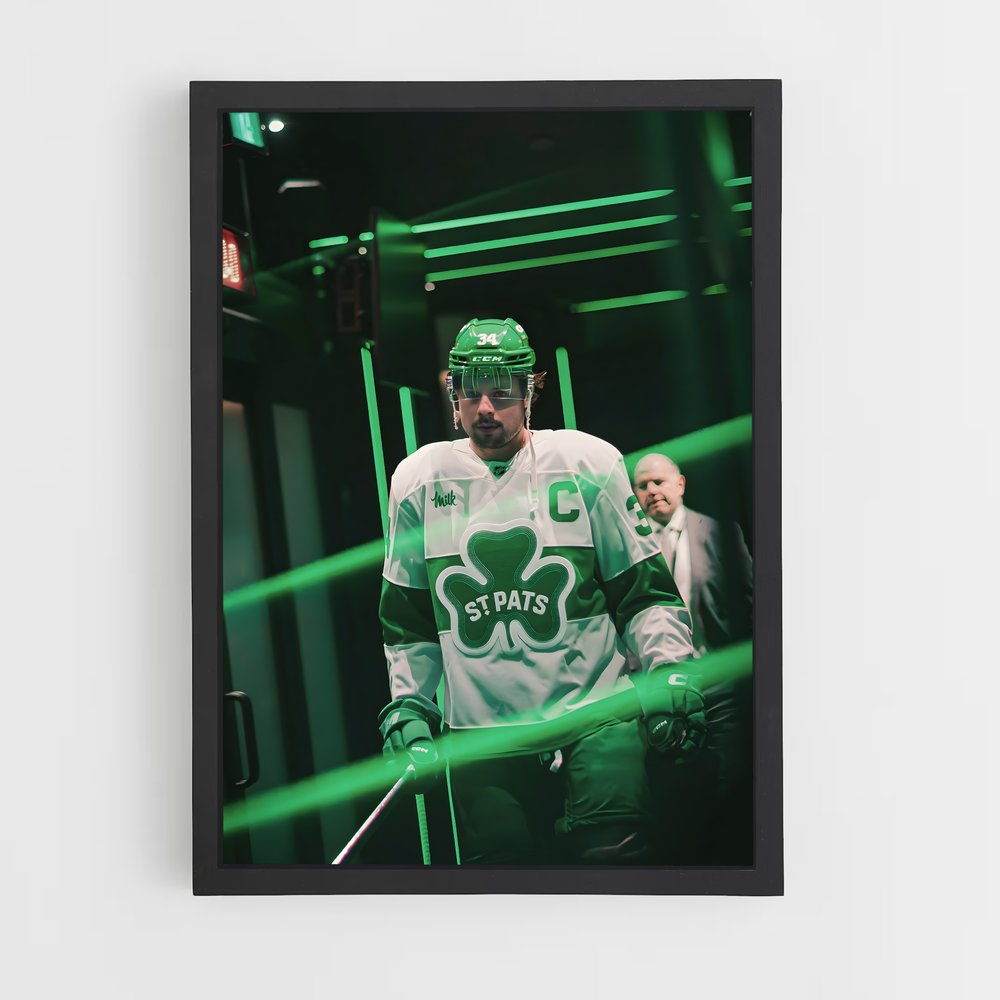 Poster Green Ice – affiche Hockey sur glace (vue 2)